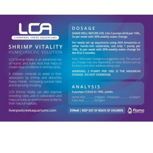 LCA Shrimp Vitality humic + fulvic solution